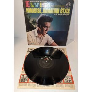 Vintage 1966 Elvis Presley Paradise, Hawaiian Style First Pressing LPM -3643